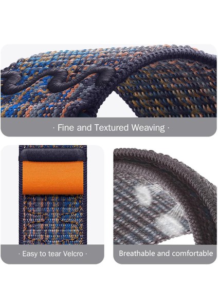 Samsung Galaxy Watch8 / 8 Classic Için Naylon Döngü Kayışı (Yurt Dışından) indirimleri