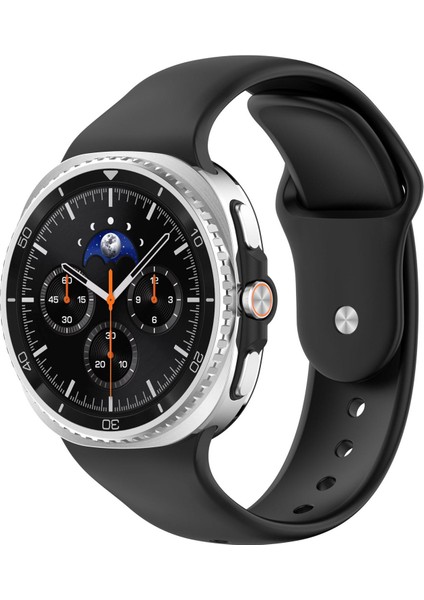 Samsung Galaxy Watch8 / 8 Classic Için Silikon Kayış (Yurt Dışından)