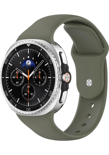 Samsung Galaxy Watch8 / 8 Classic Için Silikon Kayış (Yurt Dışından)