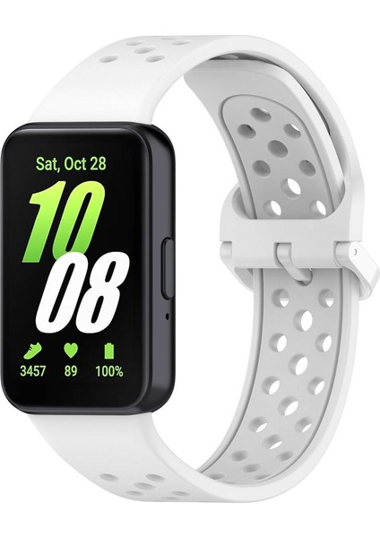 Samsung Galaxy Fit3 Için Renkli Silikon Kayış (Yurt Dışından)