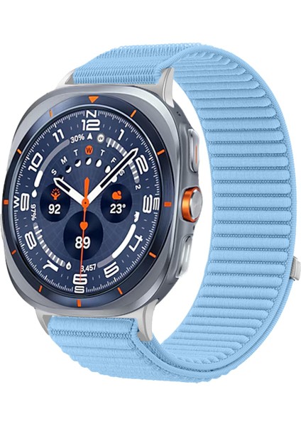 Samsung Galaxy Watch Ultra 47MM / Ultra 2025 Için Naylon Kayış (Yurt Dışından)