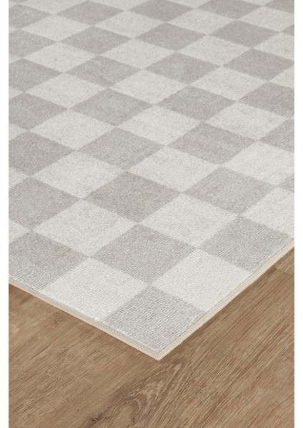 Damas 4002 Gri Hav Toz Vermez Salon Mutfak Koridor Oturma Odası Yolluk Halı Makine Halısı fırsatları