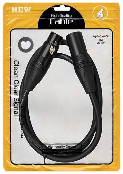 Magicvoice LD381 Canon Erkek - Canon Dişi 1 Metre Kablo fiyatları