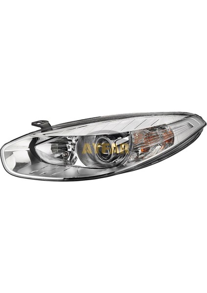 Mtxdpn Far Sağ [ Motorlu Renault Fluence 2013- Mercekli Krom Çerçeveli ]