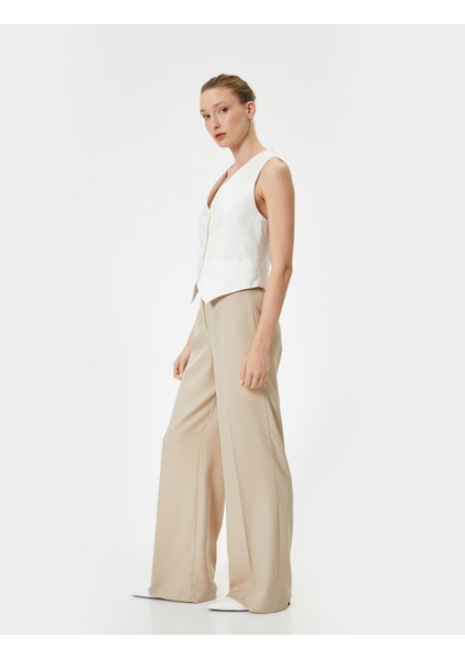 Bol Paça Palazzo Pantolon Yüksek Bel fiyatları