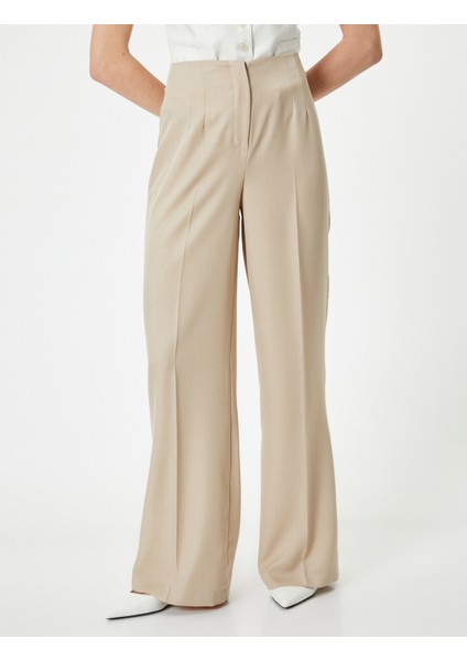 Bol Paça Palazzo Pantolon Yüksek Bel modelleri