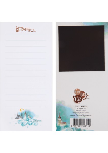 Magnetli Notluk – Istanbul Temalı