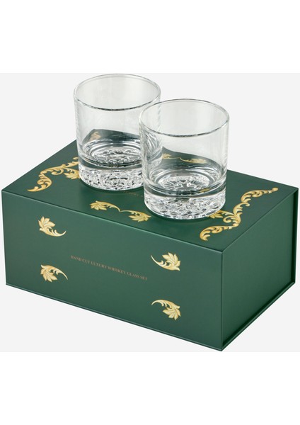 The Gentlemen’s Reserve Şeffaf Cam Viski Bardağı Seti