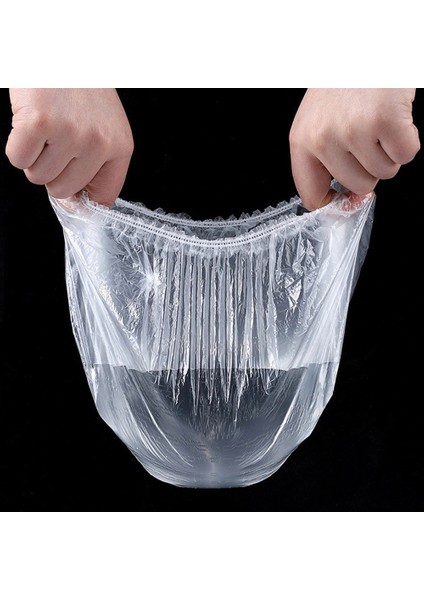 100 Adet Lastikli Tazeliği Koruyan Tencere ve Tabak Bonesi Esnek Strech Kapak modelleri