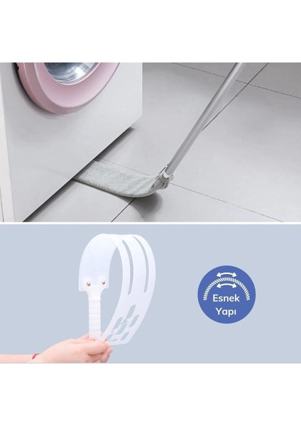 Sihirli Mikrofiber Başlıklı Girintili Yüzey Temizleme Mopu Toz Alma Fırçası modelleri