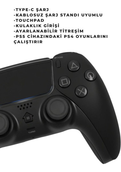 Bluetooth Oyun Kolu | Ps4, Ps5 ve Pc Uyumlu Kablosuz Wireless Joystick modelleri