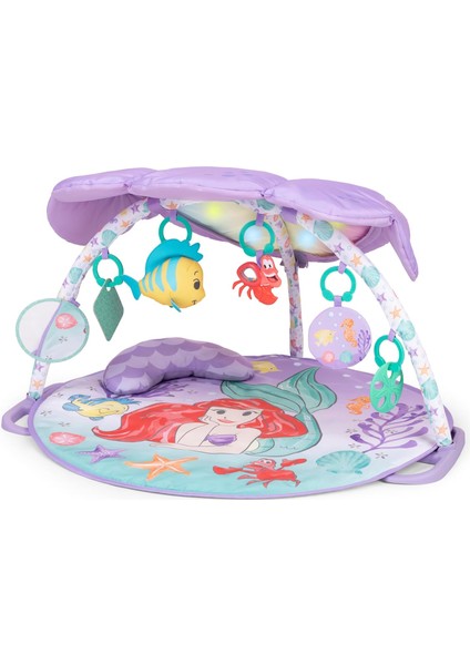 , Küçük Deniz Kızı Twinkle Trove Işıklı Müzikal Bebek Yemek Zamanı Yastıklı Aktivite Merkezi, Yenidoğan ve Üzeri