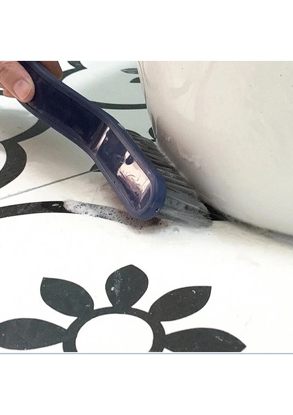 Cımbızlı Fırça Çok Amaçlı Kademeli Kesim Uçlu Banyo Klozet Kenarı Pencere Temizleme Aparatı fırsatları