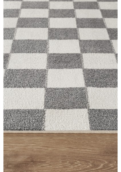 Damas 4004 Antrasit Hav Toz Vermez Salon Mutfak Koridor Oturma Odası Yolluk Halı Makine Halısı modelleri