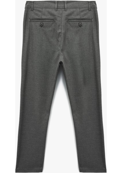 Slim Fit Cepli Viskon Karışımlı Kumaş Pantolon fiyatları