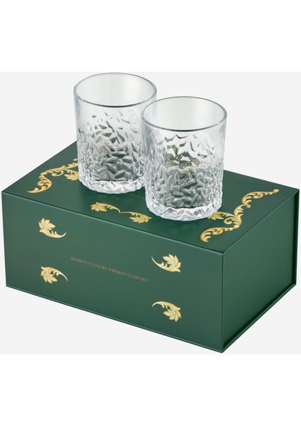 The Gentlemen’s Reserve Şeffaf Cam Viski Bardağı Seti