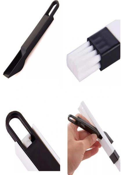 Mini Kürekli Fırça Bilgisayar Klavye Pencere Oluğu Dar Bölge Köşe Bucak Toz Fırçası fırsatları