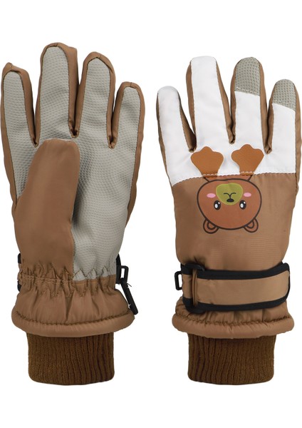 Kış Çocuk Kayak Sıcak Rüzgar Geçirmez (Yurt Dışından)