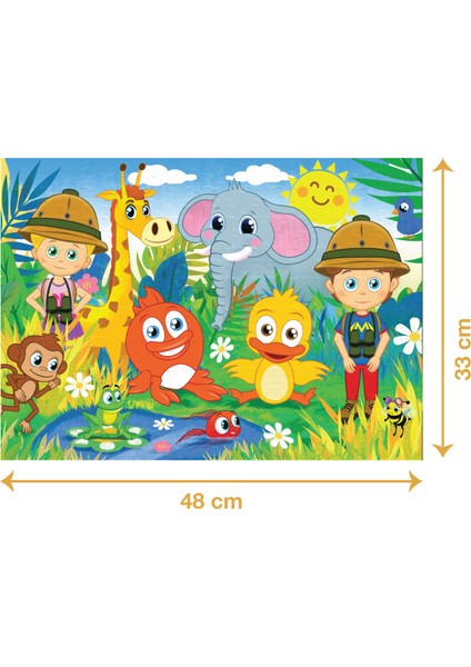 Sevimli Dostlar - 200 Parçalı Puzzle fiyatları