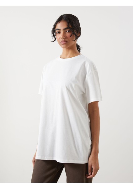 Yeni Sezon Bisiklet Yaka Kadın Tunik