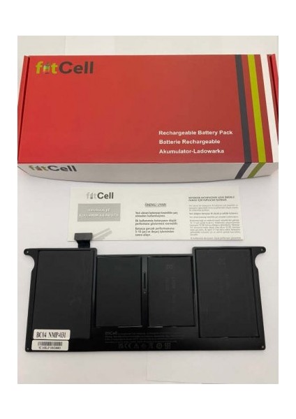 Apple MacBook Air 11-Inch A1465 (Mid 2012) ,apple MC968LL/A MD214LL/A Notebook Batarya - Pil