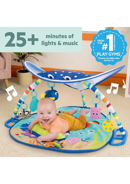 , Disney Baby Kayıp Balık Nemo Mr. Ray Okyanus Işıklı ve Müzikli Jimnastik Merkezi, Yenidoğan ve Üzeri modelleri