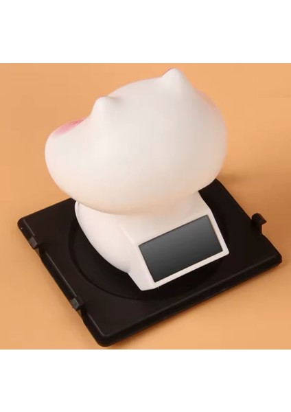 Tomvorks Sevimli Kedi Güneş Işığı Indüksiyon Plastik Heykel Restoranlar Araba Kontrol Paneli Için Şanslı Başını Sallayan Kedi fiyatları