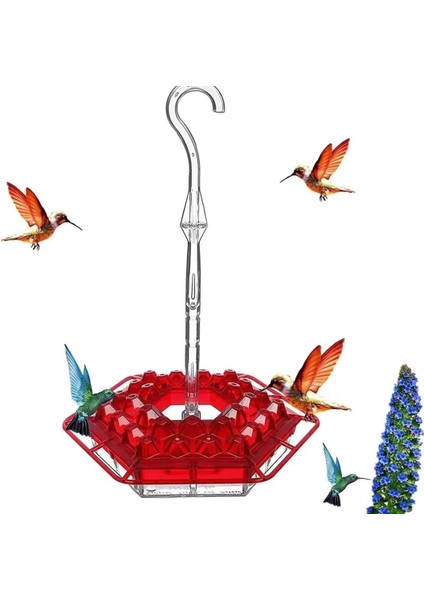 Yeni Altıgen Sinek Kuşu Su Besleyici Kuş Besleyici (Yurt Dışından)