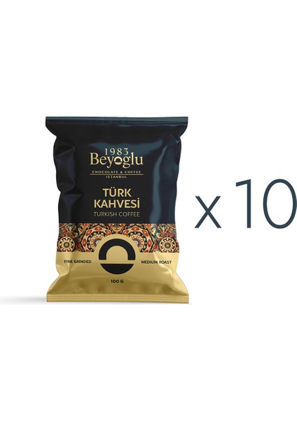 100 gr Türk Kahvesi Case 10 ‘lu