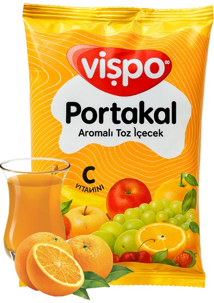 Vişpo Portakal Aromalı Toz Içecek 250 gr