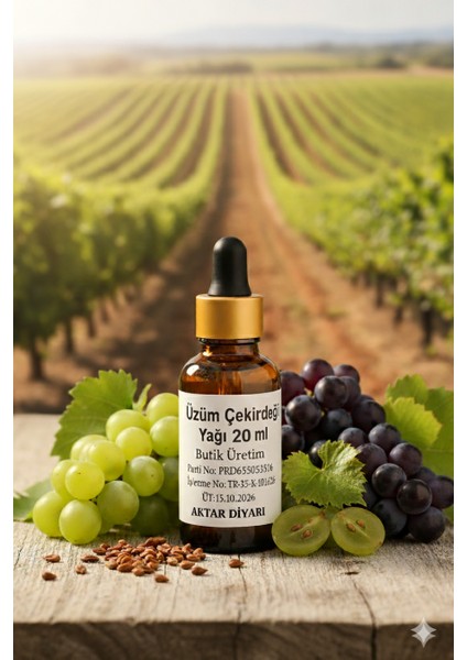 Üzüm Çekirdeği Yağı 100 ml