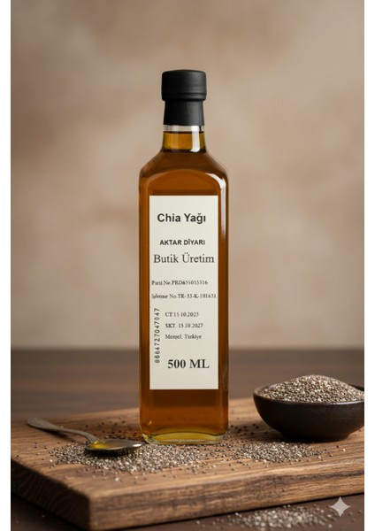Chia Yağı 500 ml
