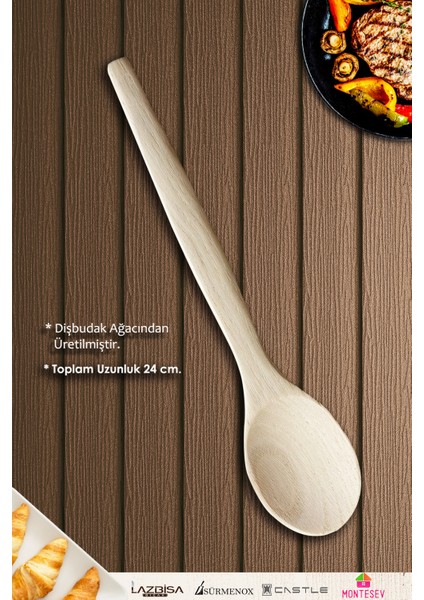 Doğal Diş Budak Ağacı Standlı Ahşap Tahta Kaşık Seti Yemek Servis Kaşık Seti Ahşap Kaşıklık 5 Parça modelleri
