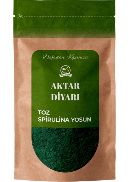 Spirulina Toz Yosun 100 Saf 10 gr