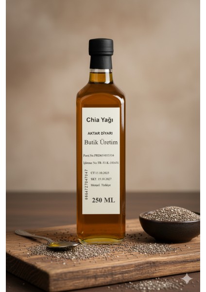 Chia Yağı 250 ml