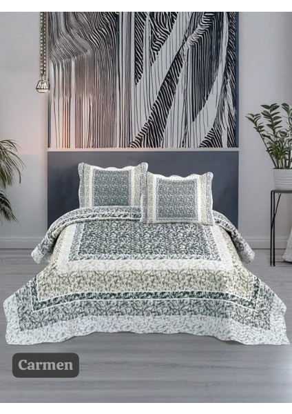 Örtüm Çift Kişilik Kapitone Yatak Örtüsü