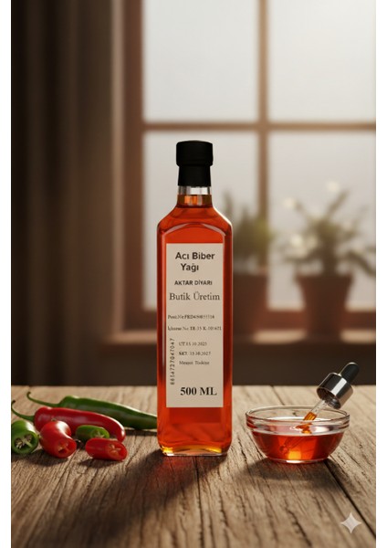Acı Biber Yağı 500 ml