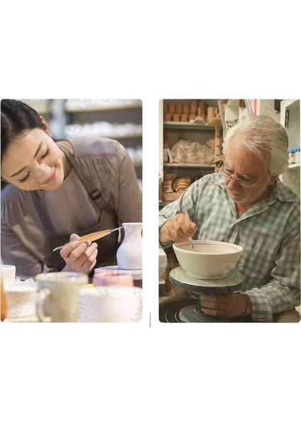 Çömlek Kil Seramik Polimer Oyma Şekillendirici Çift Taraflı Detay Kalemi 1 Adet Seramik Modelaj Oyma fırsatları