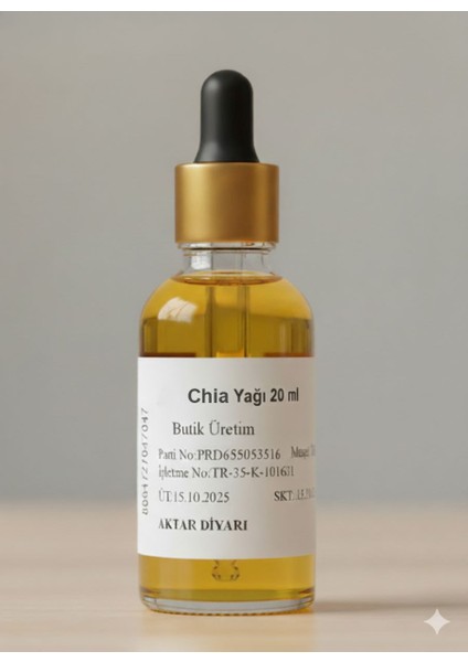 Chia Yağı 20 ml fiyatları