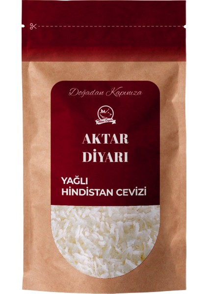 Hindistan Cevizi Rende Yağlı Aktar Diyarı 250 gr