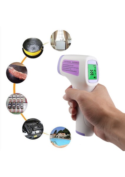 Infrared Thermometer TG8818N Dijital Uzaktan Temassız Ateş Ölçer fiyatları