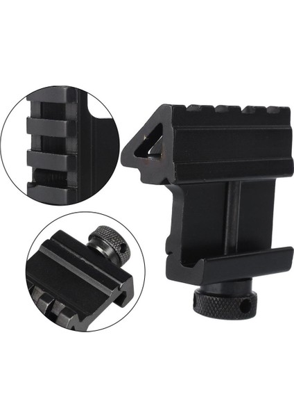Taktik 45 Derece Açı Ofset Yan Adaptörü Rts 20MM Picatinny Ray fırsatları