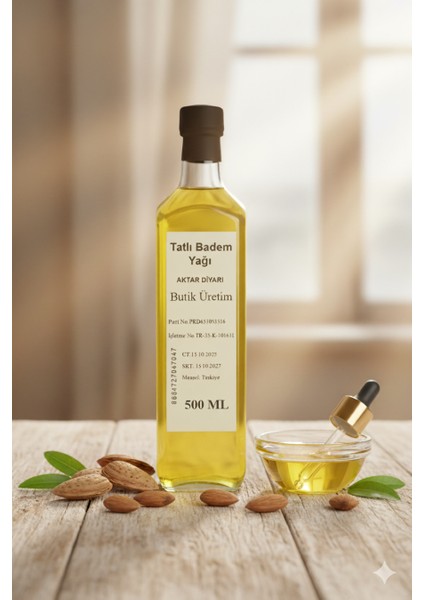 Tatlı Badem Yağı 500 ml