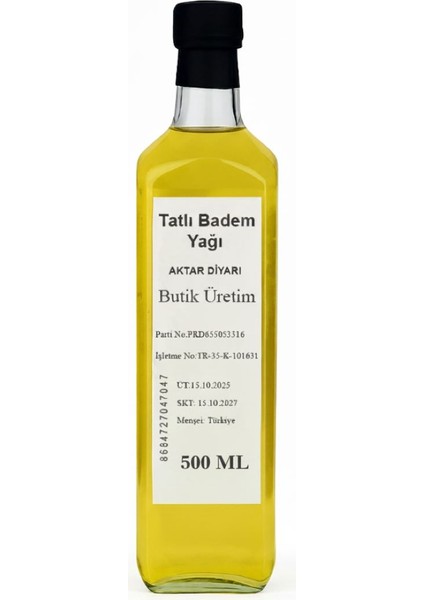 Tatlı Badem Yağı 500 ml fiyatları