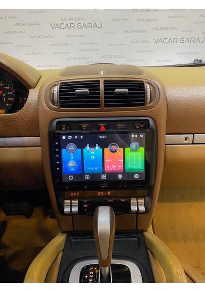 Porsche Cayenne 2003-10 9" Uyumlu Android Multimedia Gerçek 4/64 Kablosuz Carplay Geri Görüş Kameralı fırsatları
