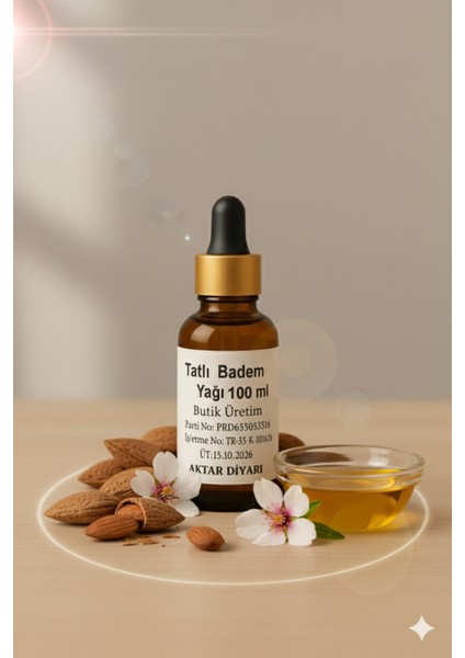 Tatlı Badem Yağı 100 ml