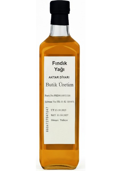 Fındık Yağı 500 ml modelleri