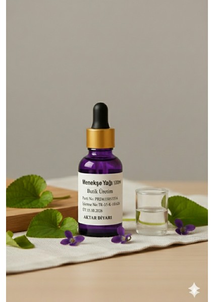 Menekşe Yağı Aktar Diyarı 20 ml