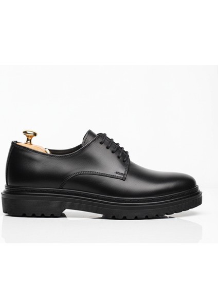 Hakiki Deri Siyah Günlük Erkek Ayakkabı modelleri