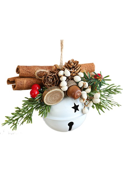 Noel Çanı Çam Kozalaklı Çan, Noel Ağacı Vitrin Araba Süsü (Yurt Dışından)